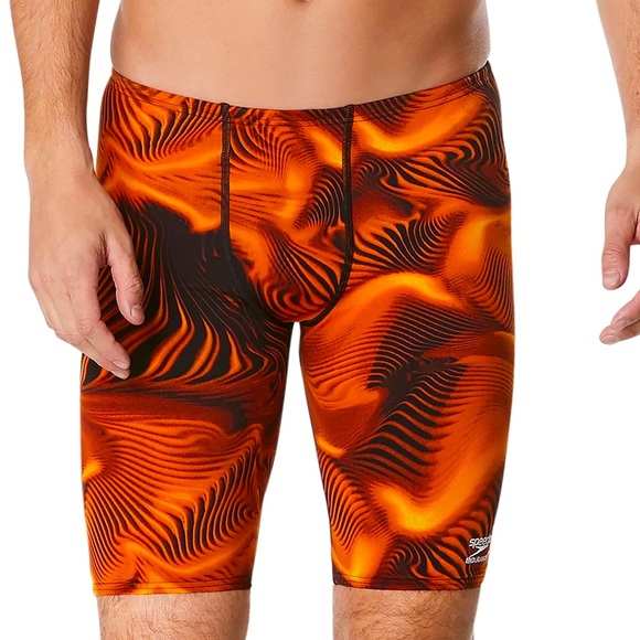 Speedo Other - Speedo Men's Fusion Vibe Jammer. Orange and Black. Size 32. NWT #394